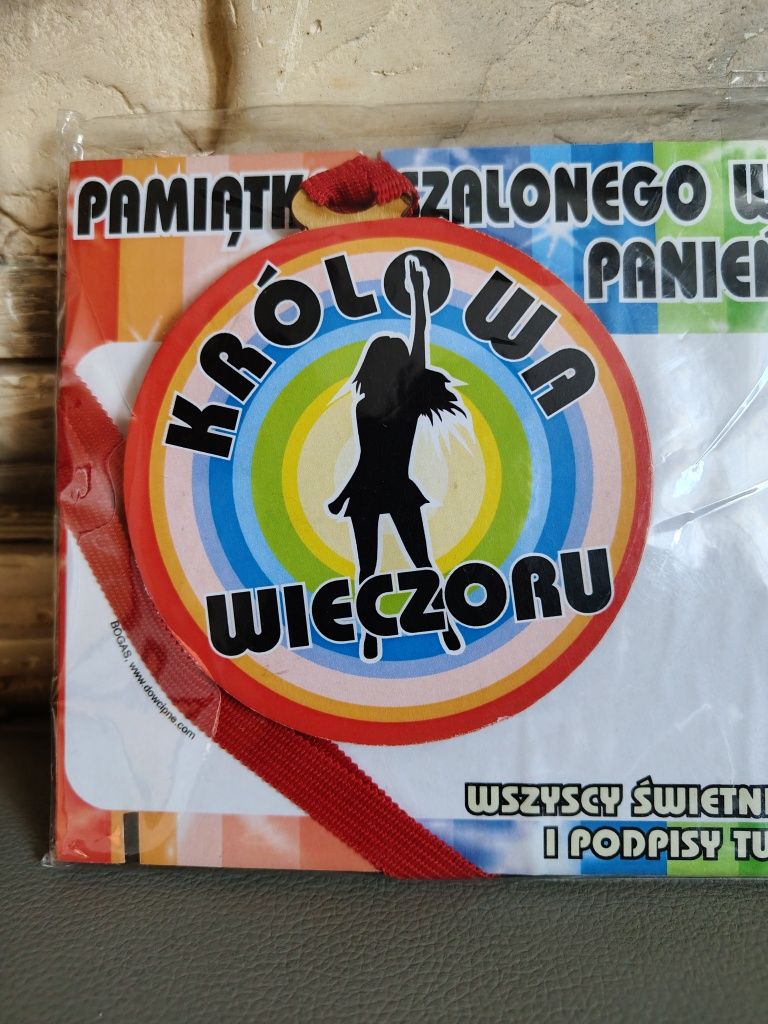 Medal na pamiątkę wieczoru panieńskiego, wieczór panieński
