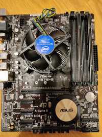 Комплект Intel Core i7-4790, Asus h97m-e, 16gb ddr3