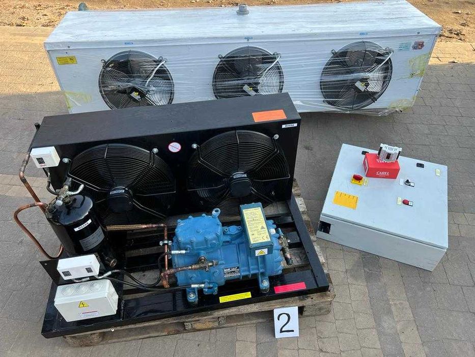 Agregat chłodniczy + parownik Chłodnie Mroźnie Montaż Serwis Naprawa