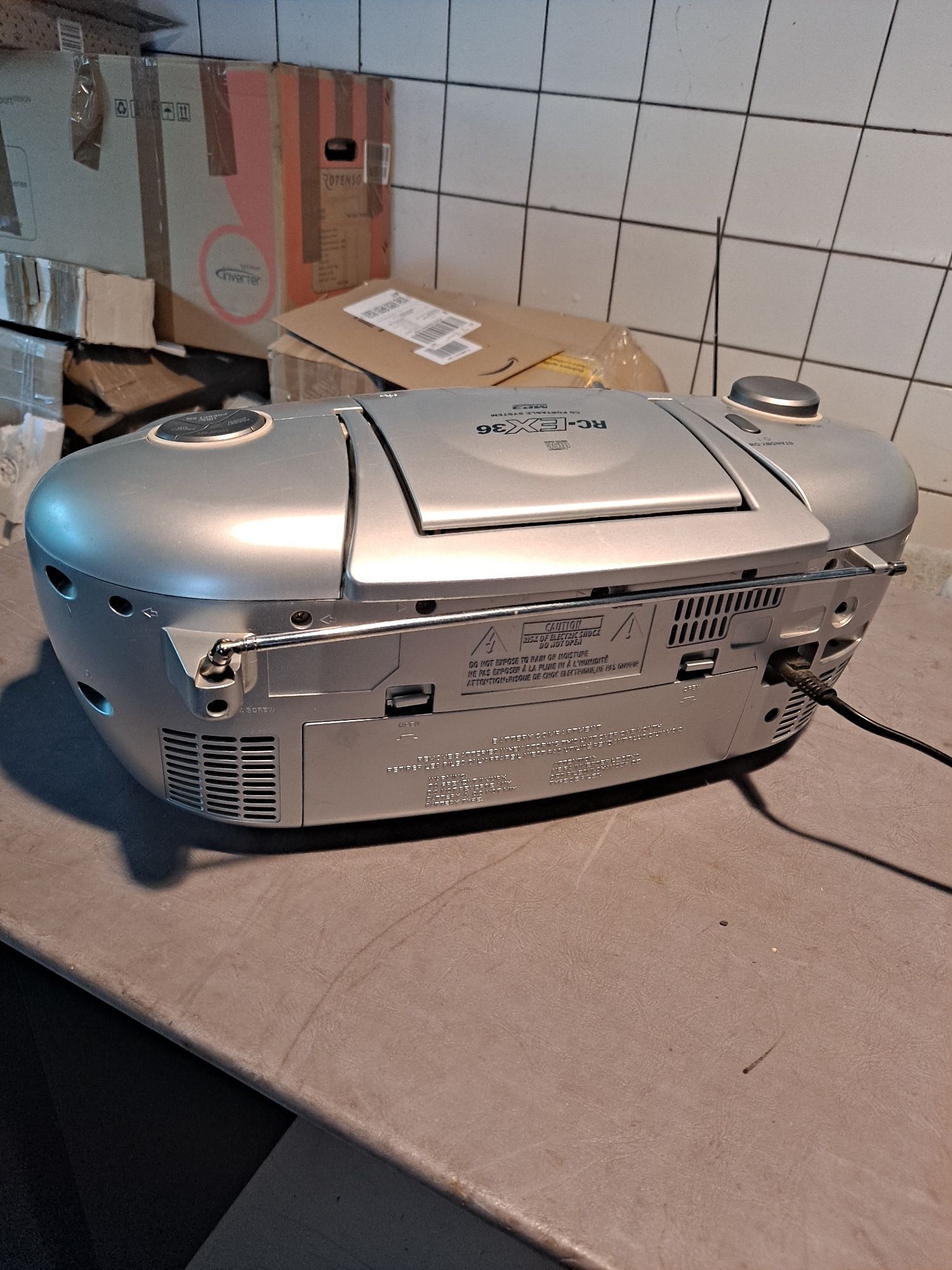Radiomagnetofon JVC RC-EX36