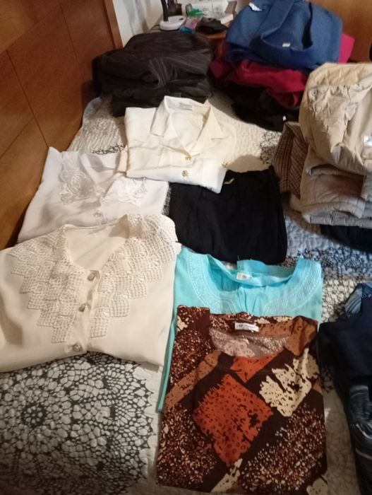 Lotes de roupa para senhora tamanho L e XL