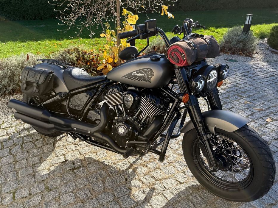 Indian Chief Bobber Dark Horse Titanium Smoke, Salon PL, I właściciel, serwisowany