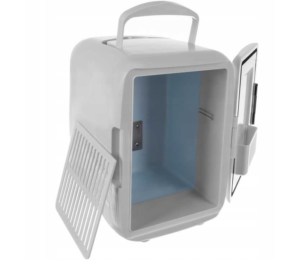 Przenośna Mini Lodówka 12V 220-240V Chłodzi I Grzeje 4L Samochodowa