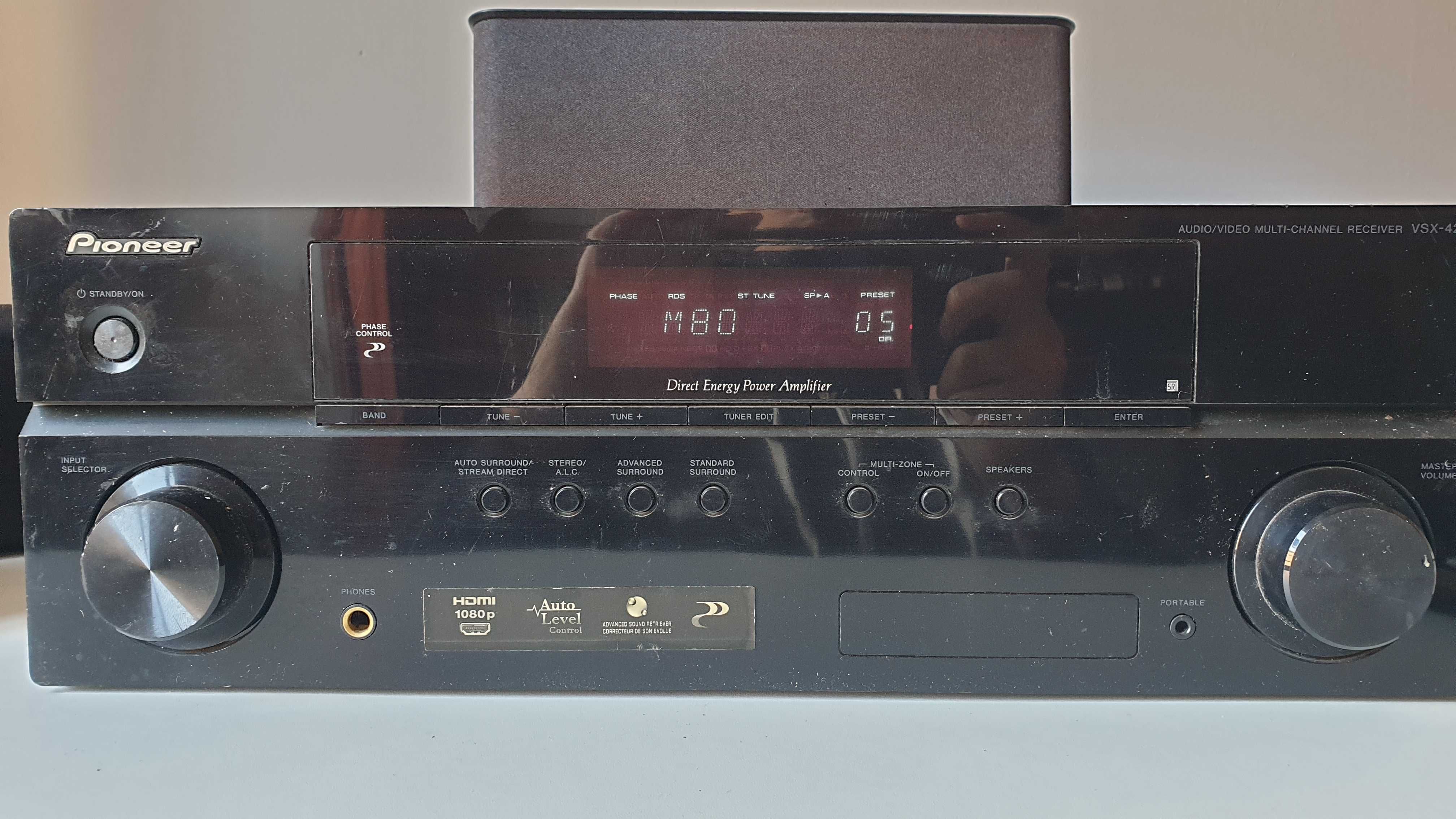 Pioneer Vsx-420 Com Subwoffer