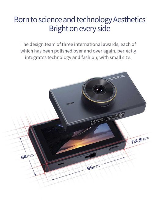 Видеорегистратор MOLA Z5 + DDPAI