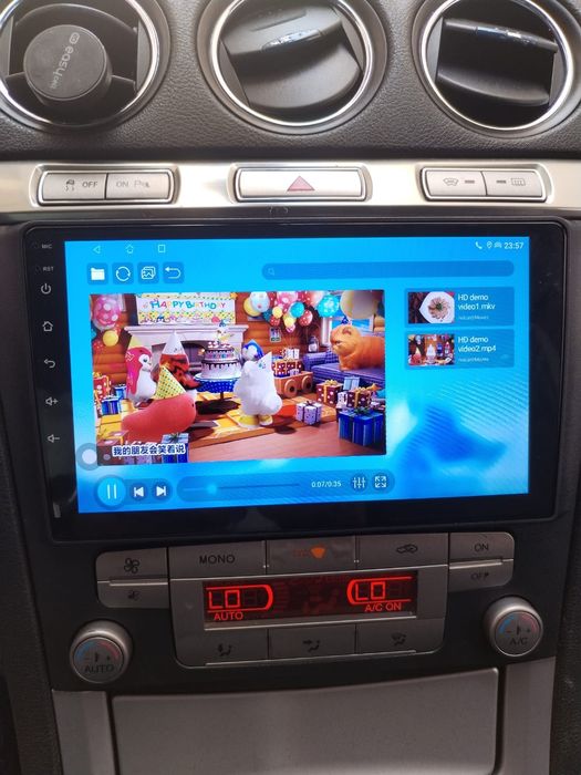 Rádio Android 14 com GPS Ford Focus/ C-max/Mondeo  (Artigo Novo)