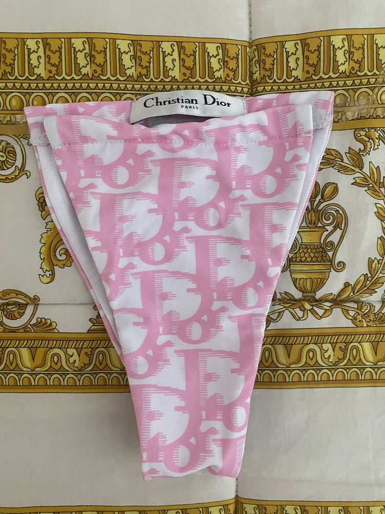 Bikini Christian Dior Paris Rosa