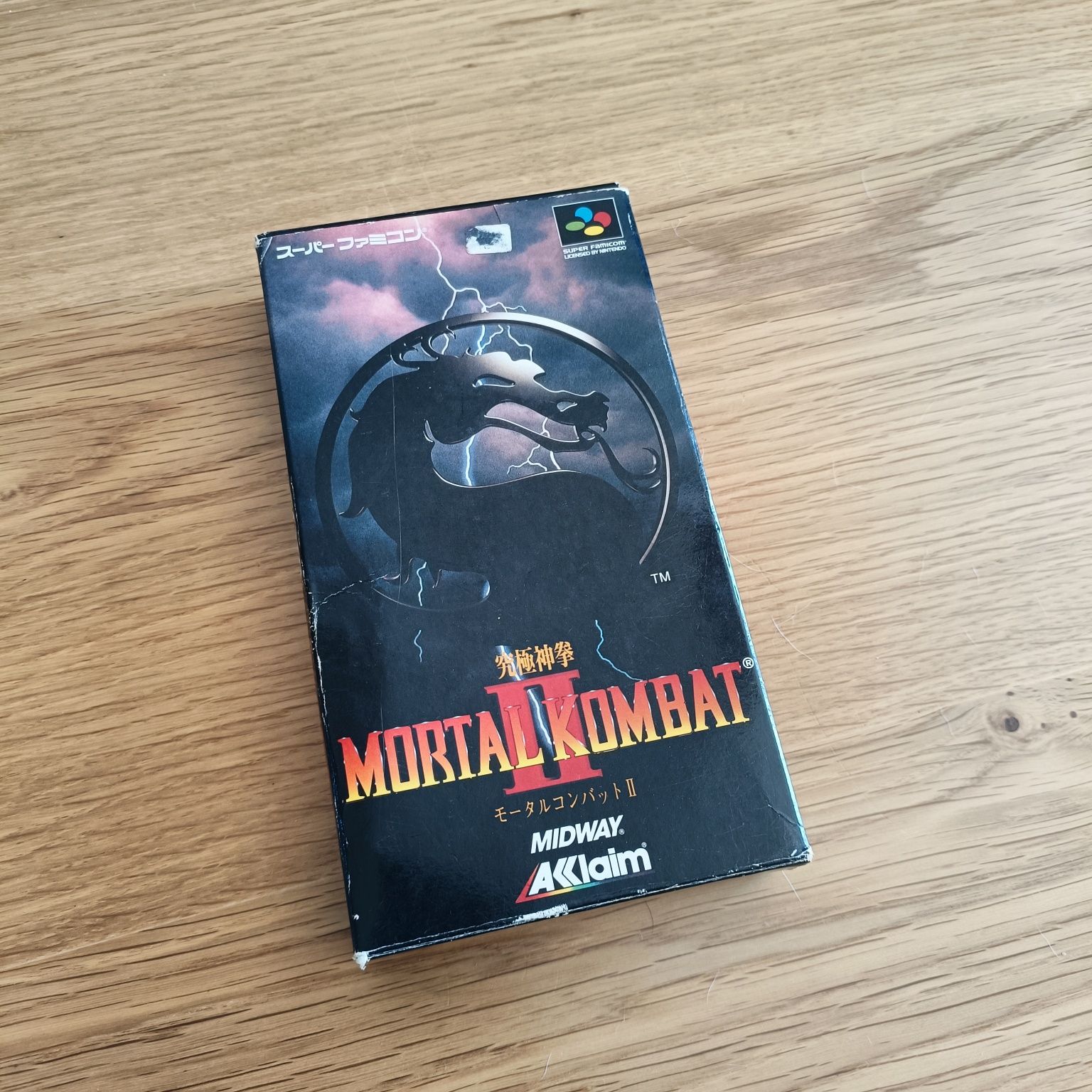 vendo jovendo Mortal Kombat II para Super Nintendo