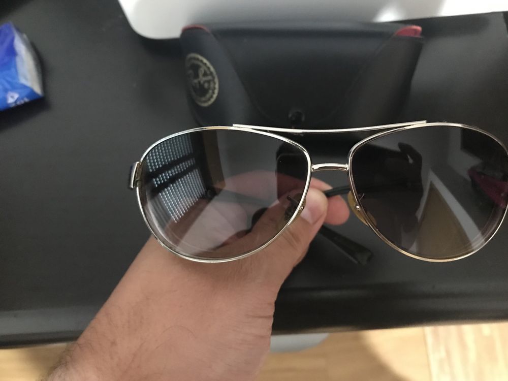 Ray ban oculos de sol graduados mas com lentes originais
