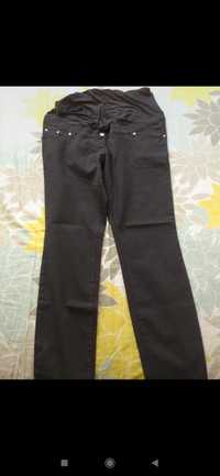 Czarne spodnie ciążowe jeansy roz. 44 Bonprix