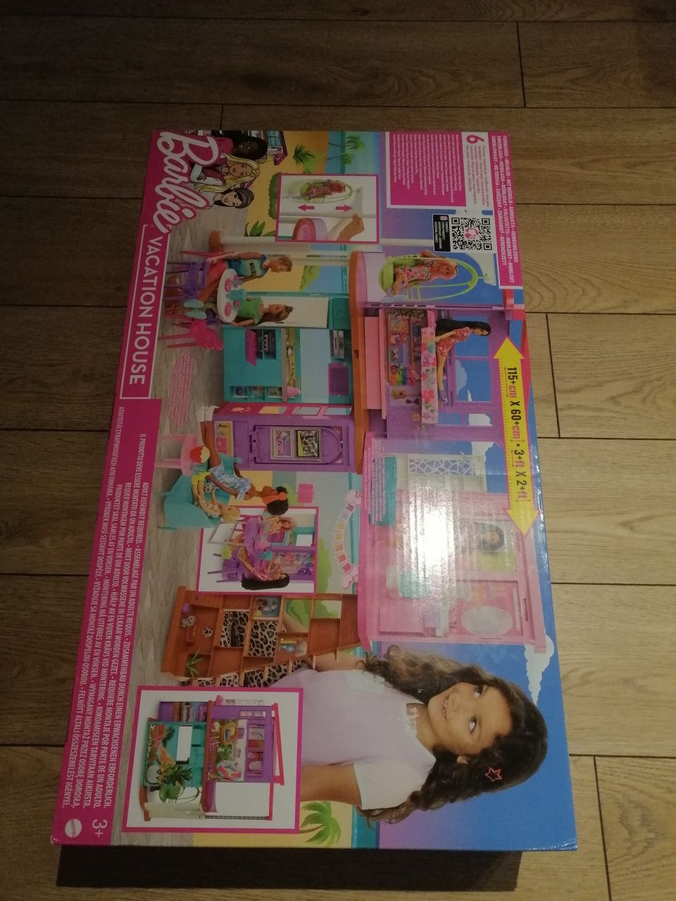 Domek dla lalek Barbie Wakacyjny Domek 32,8 cm