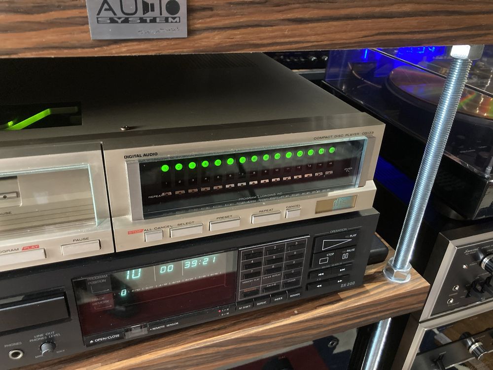 Retrospekcja Flagowy Marantz CD-73 Stan Kolekcjonerski .