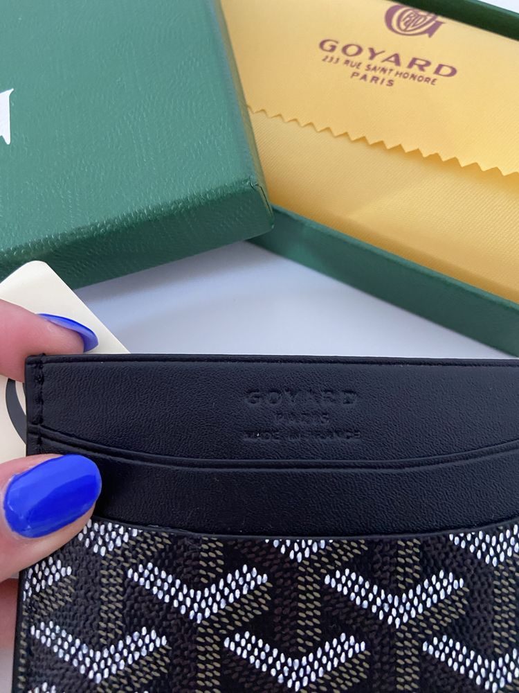 Porta Cartões Preto da Goyard