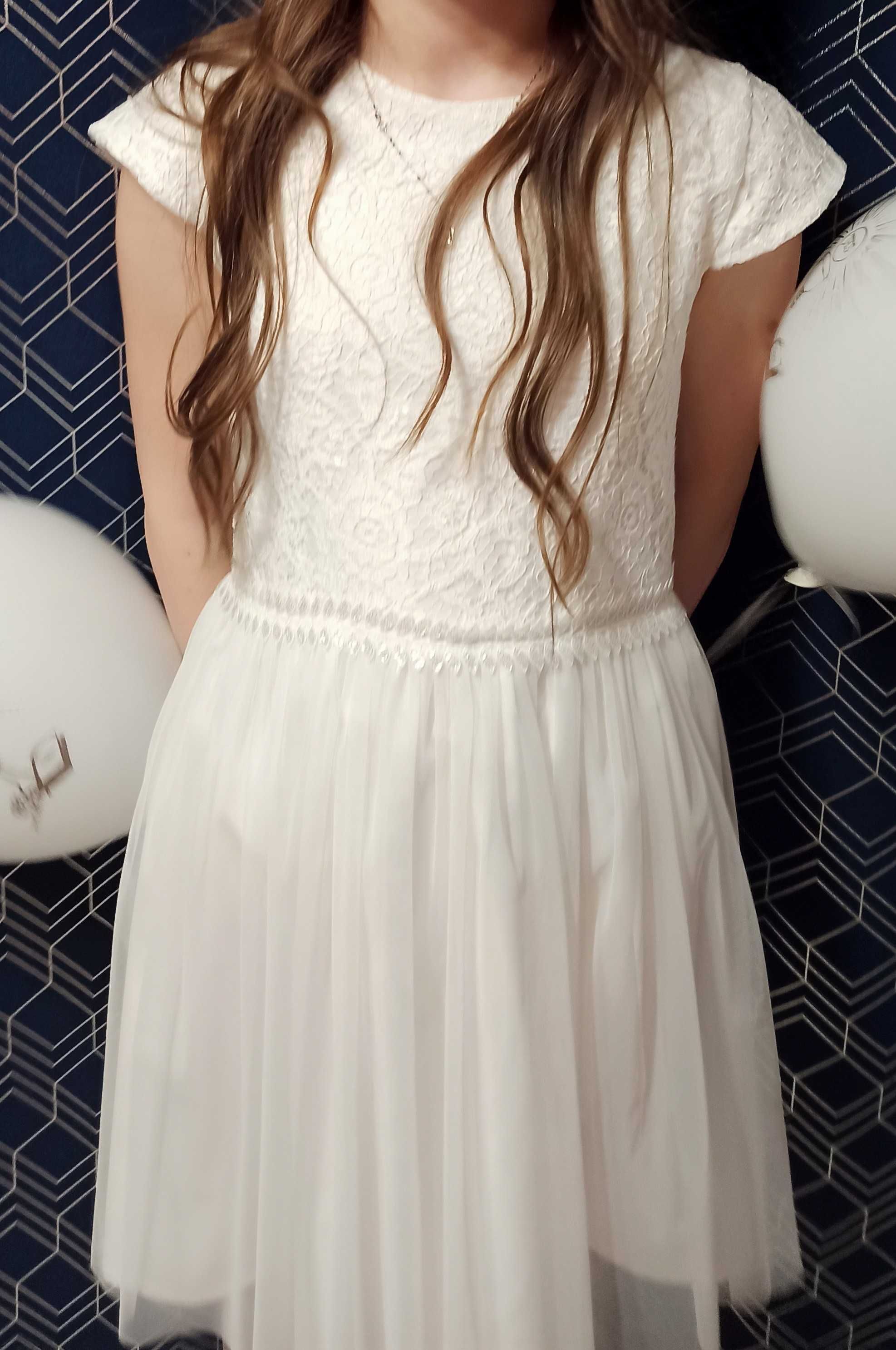Sukienka biała 164