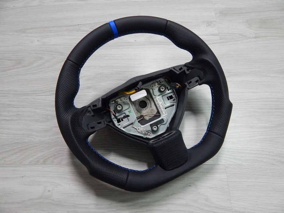 Opel Astra III H GTC Zafira B - kierownica - nowa skóra Sport nieb nić