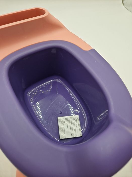 Nocnik różowy fioletowy dinozaur