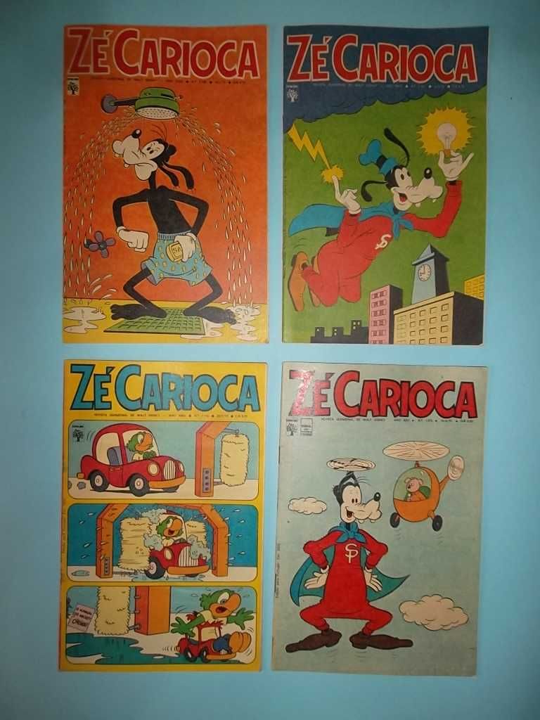 ZÉ CARIOCA - Lote 34 revistas antigas, bem conservadas.