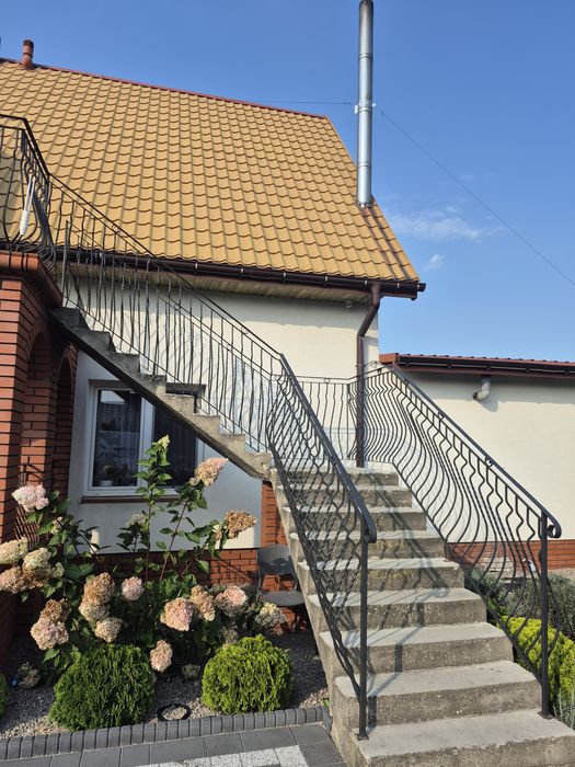 Balustrada kuta na schody i  tarasy