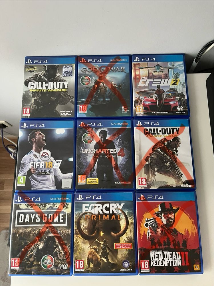 lote de jogos ps4