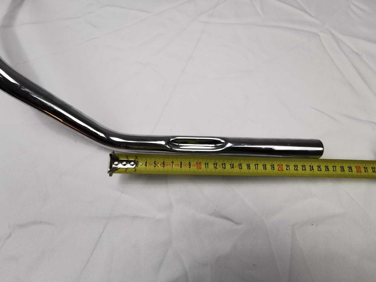 Uniwersalna chromowa kierownica HD Custom Cruiser Chopper 25,4mm