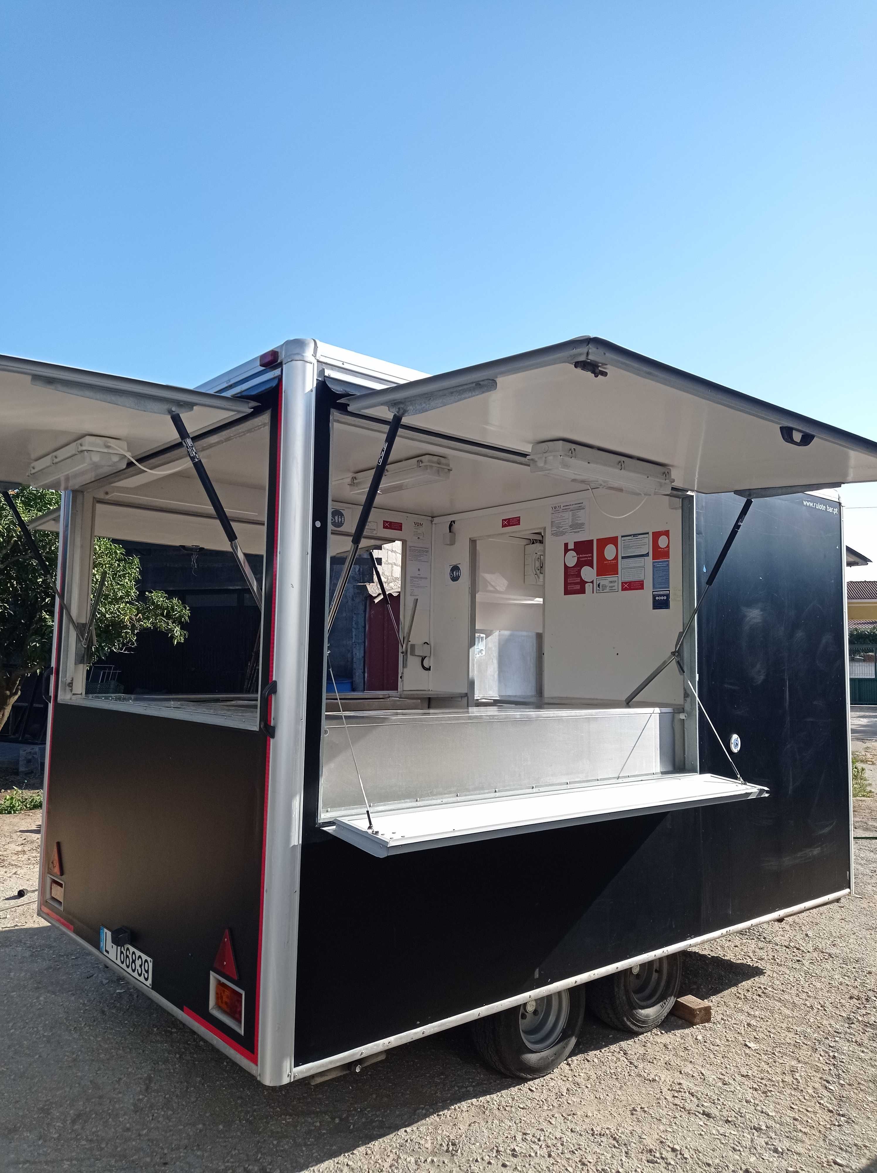 Cozinha Móvel Rulote Bar ALUGO