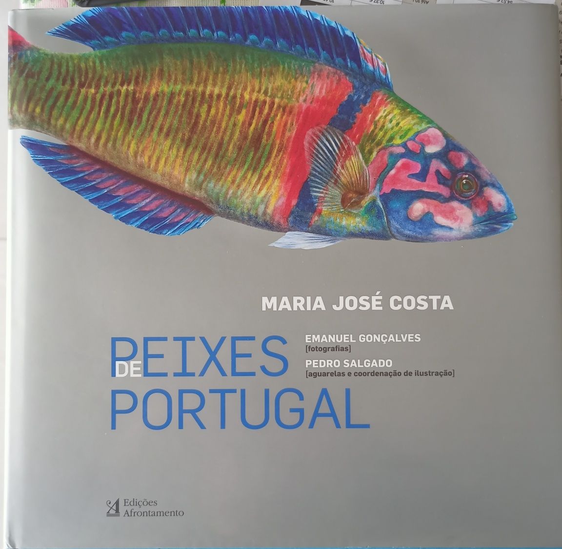 Livro  "Peixes de Portugal"