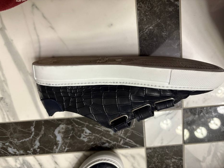 Мокасины , кроссовки , черные , кожаные . Carlo Pazolini . 39 размер