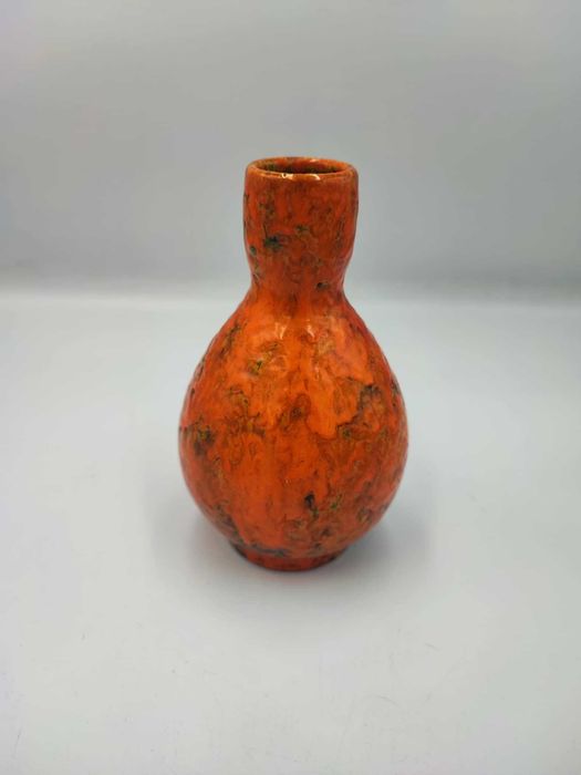 Ceramiczny wazon,lawa,Germany,lata 60