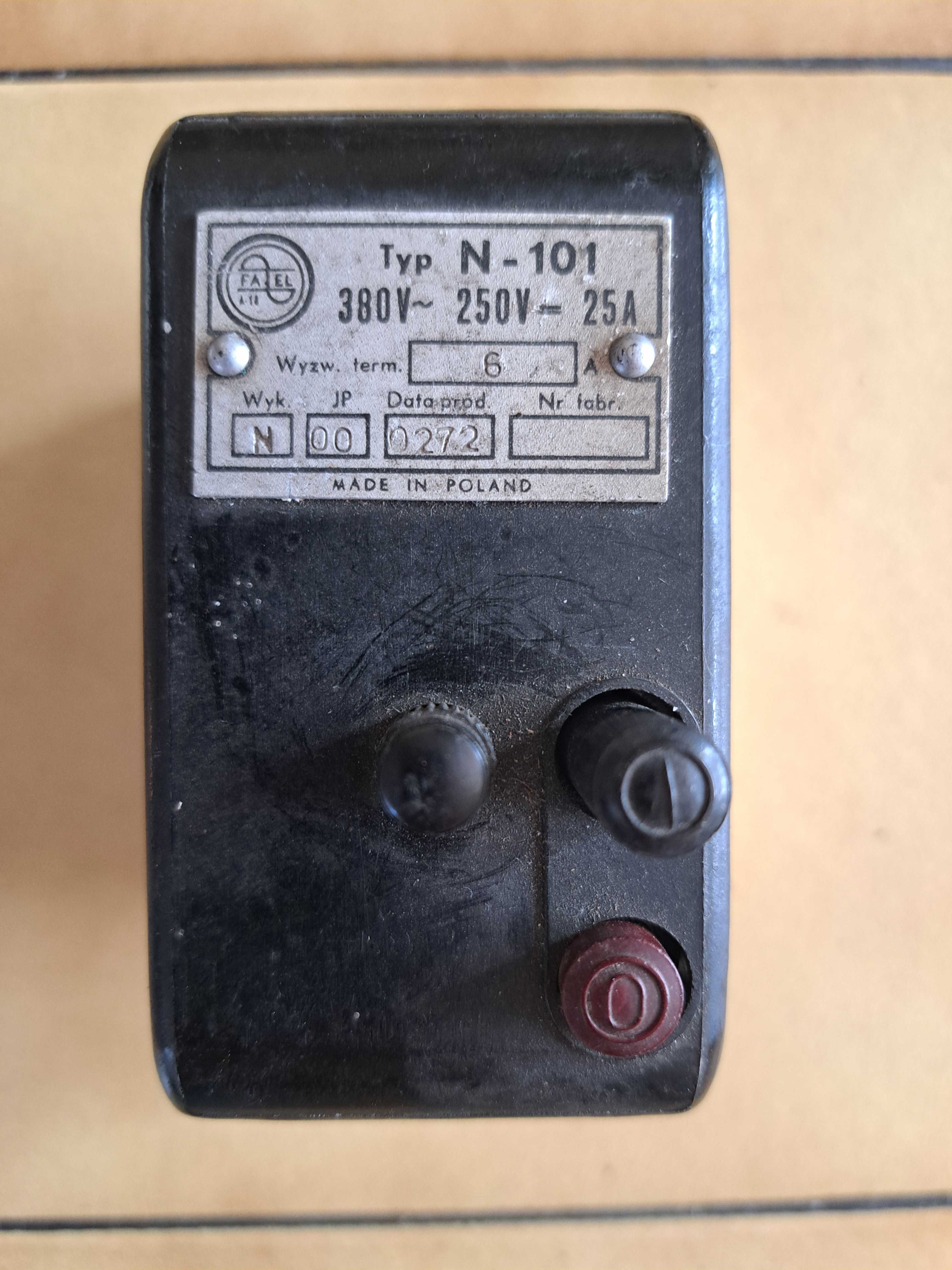 Wyłącznik Fael N101 25A z wyzwalaczem termicznym 6A