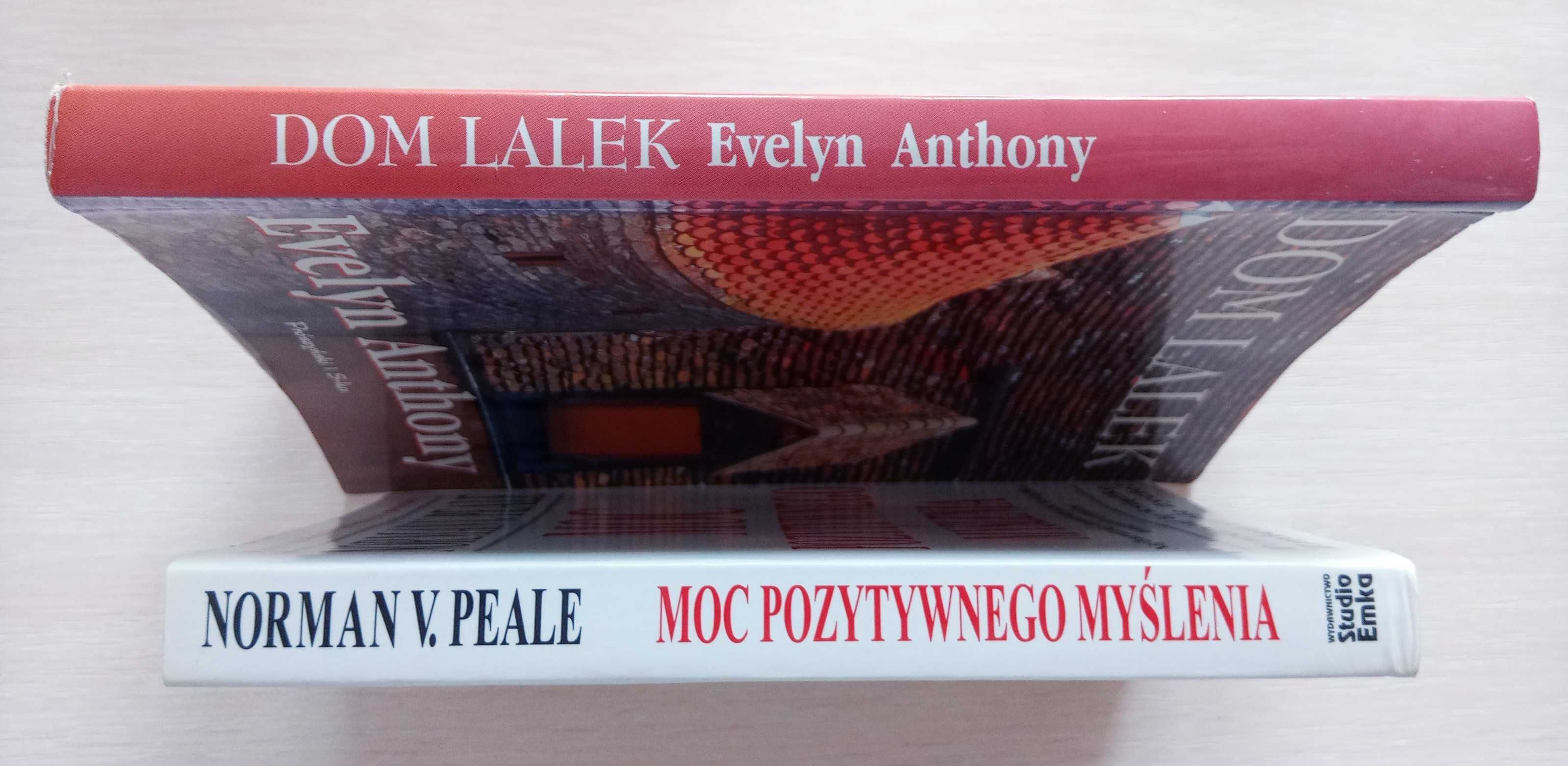 Zestaw książek - 2 szt.: "Dom lalek" i "Moc pozytywnego myślenia"