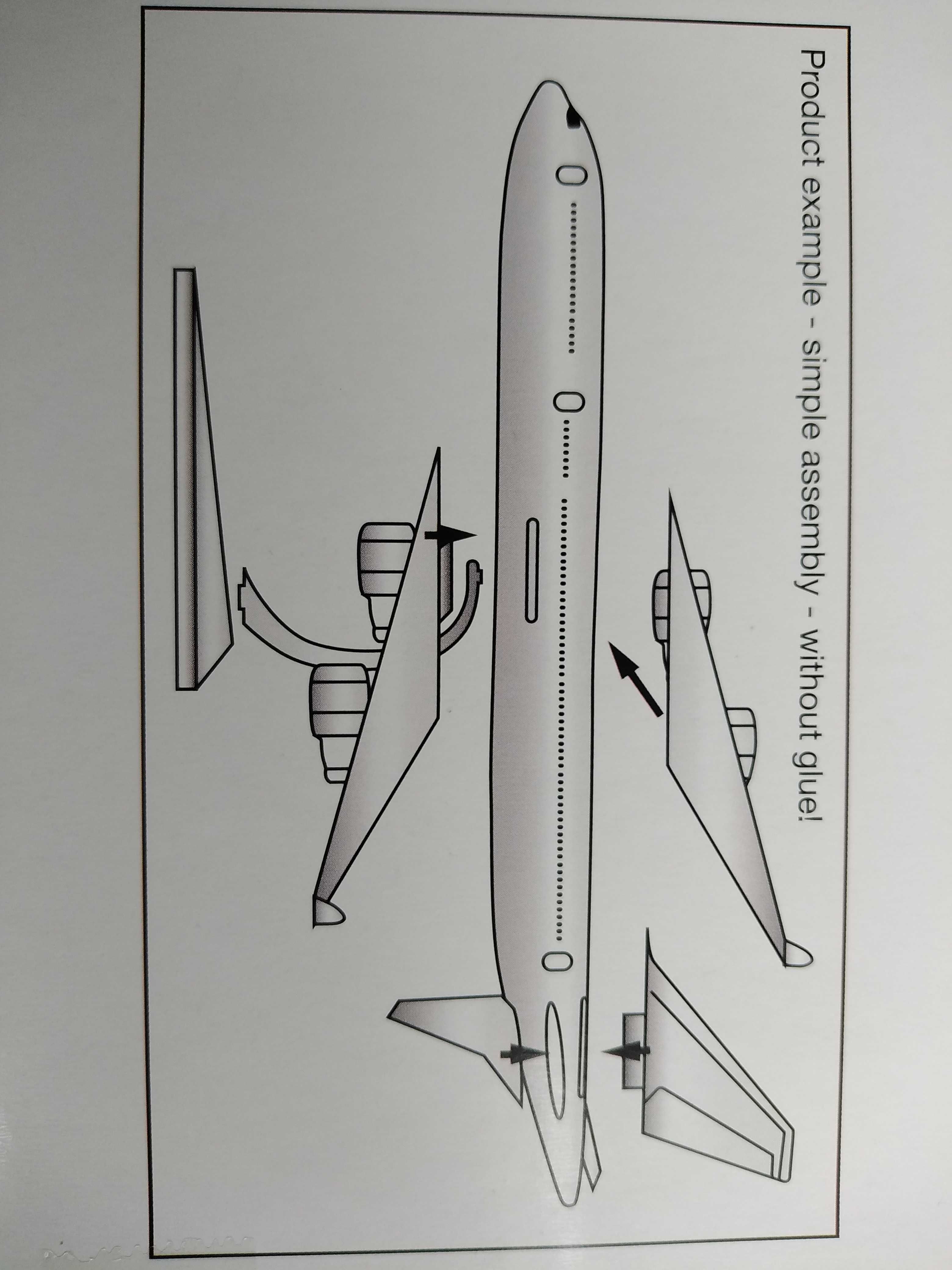 Modelo de avião A330 neo Tap