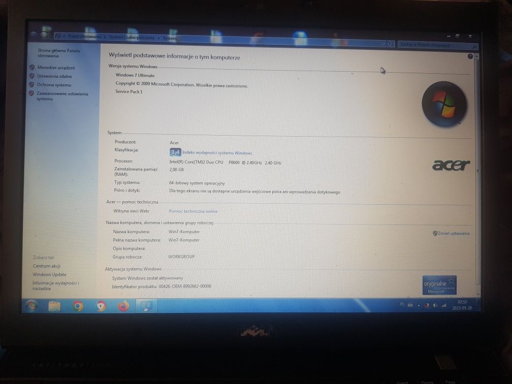 Dell latitude e6500