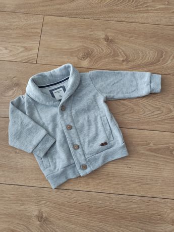 Bluza chłopięca zapinany sweter Reserved rozmiar 74