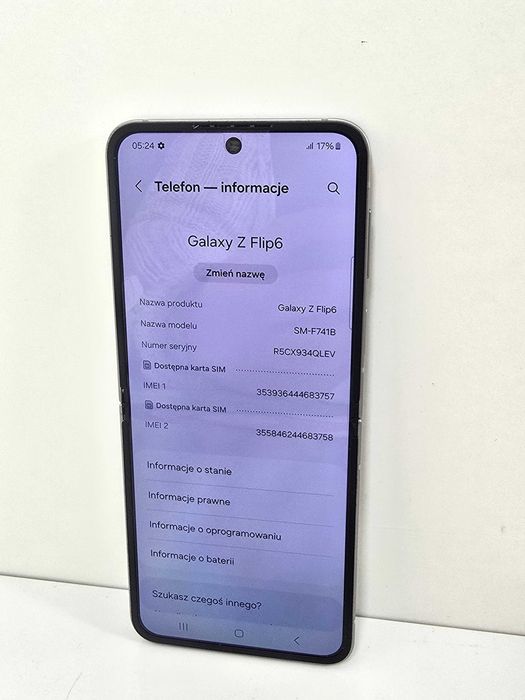 Telefon Samsung Glaxy Z Flip6 12/256gb