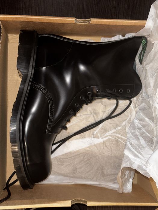 Ботинки Solovair 11 Eye Derby Boot (Steel Toe)