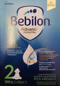 Zestaw 2X Bebilon 2 Advance Pronutra mleko 1000 g
