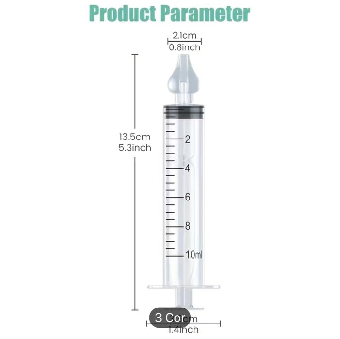 Kit Limpeza Nasal p/ Bebé