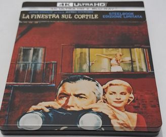 Okno na podwórze 4k blu ray steelbook lektor  pl Alfred Hitchcock G