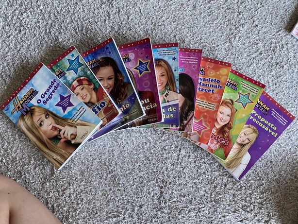 Conjunto de Livros da Série Hannah Montana