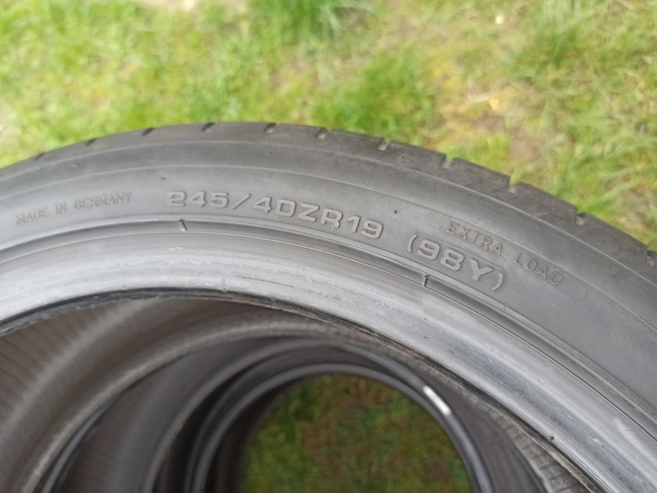 opony letnie 245/40/19 Dunlop Sport Maxx RT2 98Y XL