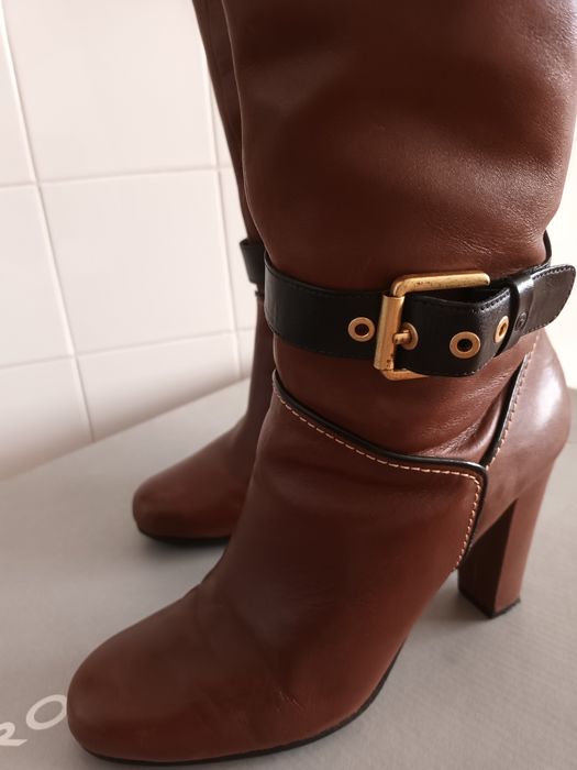 Botas ROCKPORT ,de cano alto em pele