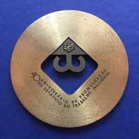 medalha 1973 - 40º. aniversário Estatuto do Trabalho Nacional