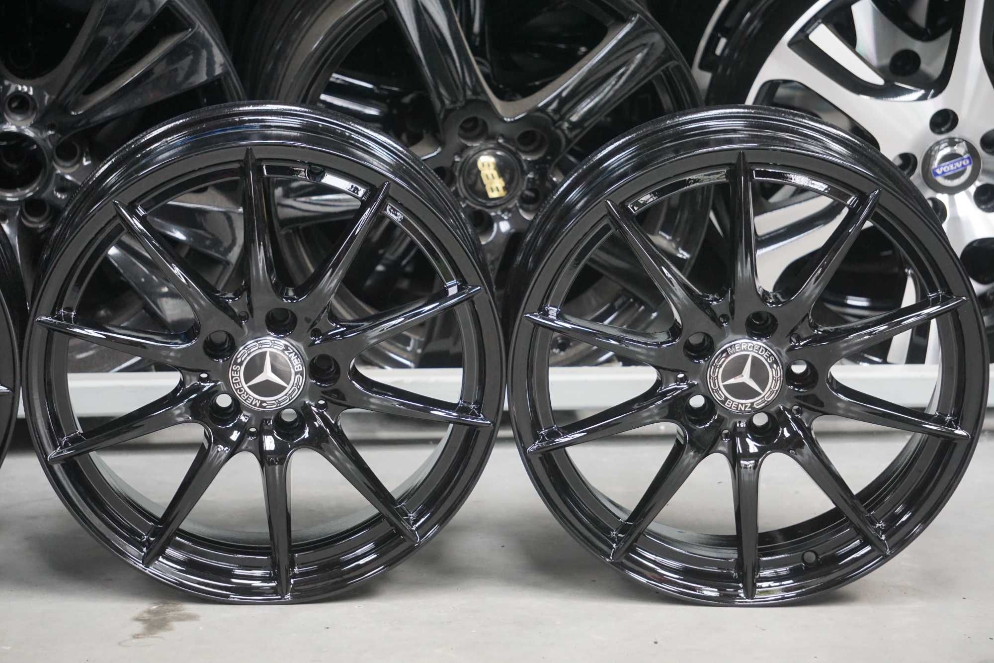 Alufelgi Mercedes W246 5x112 6.5Jx17 et49 czarny mega polysk