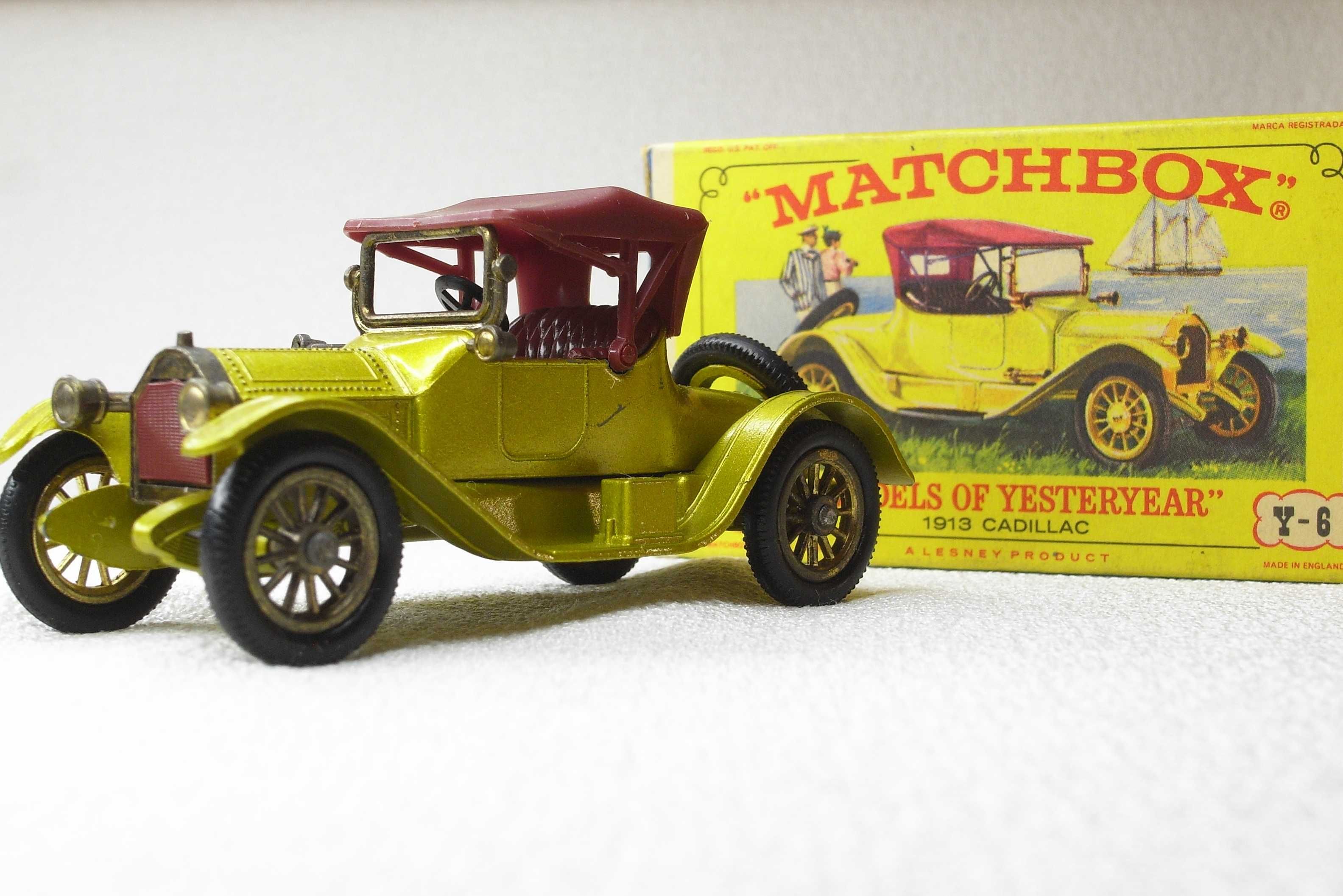 Y-6 1913 Cadillac Matchbox Models of Yesteryear Lesney