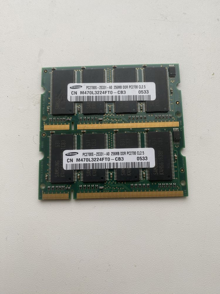 Samsung M470L3224FT0-CB3 DDR 2х256Mb