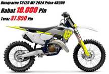 KTM SX Husqvarna TC 125 SX125 2024 -Transport w cenie