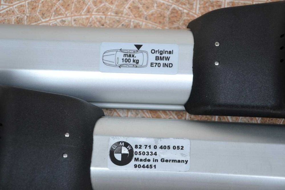 BMW X5 E70 ORYGINALNY Bagaznik dachowy,Relingi,Poprzeczki Wys