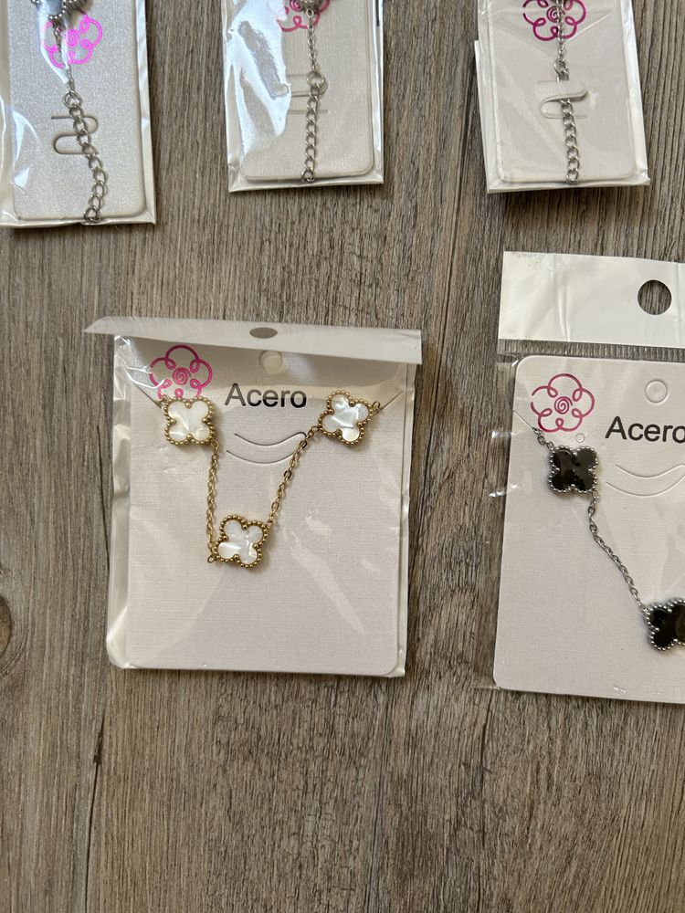 pulseiras e colares van cleef