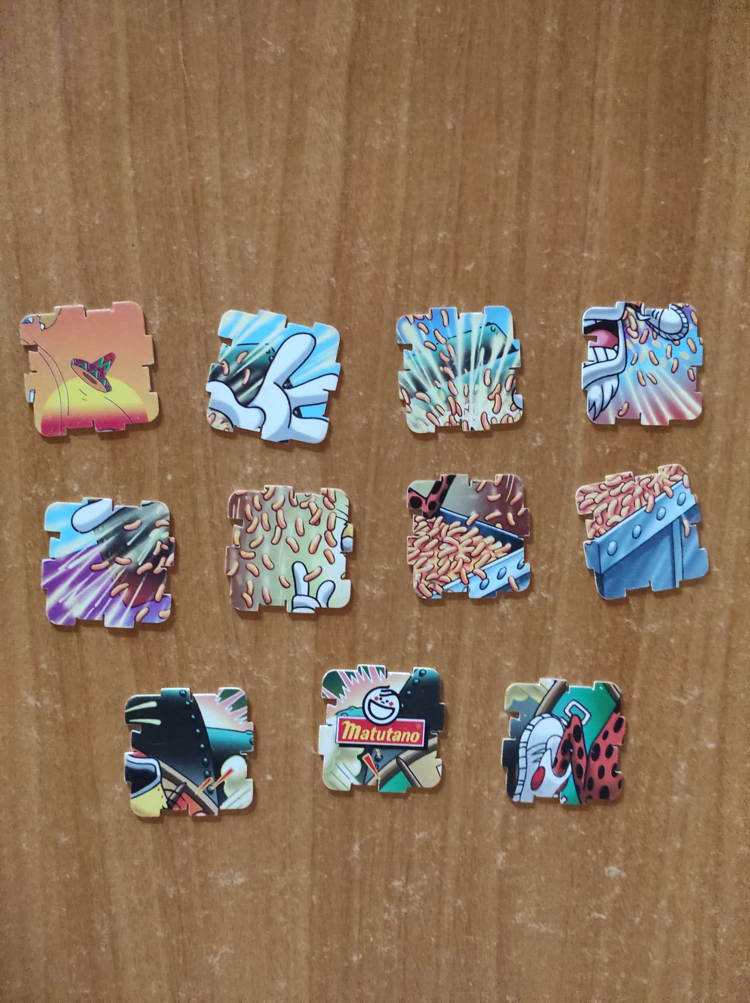 Tazos puzzle da Matutano
