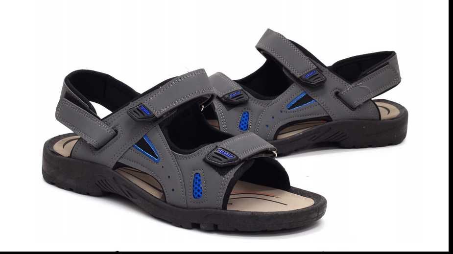 Sandały Męskie Sportowe na Rzep In-Boots Summer Rozmiar 45